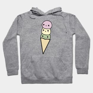 Kawaii Ice Cream Cone T-Shirt Hoodie